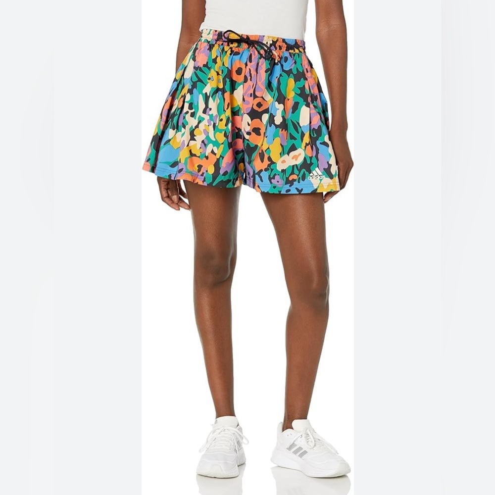 Adidas Multicolor Women’s Elastic Shorts Size M